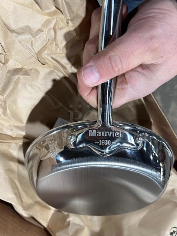 BRAND NEW! Mauviel M'COOK Series Commercial Stainless Steel 5-Ply Frying Pan! With Cast Stainless Steel Handle! Model: 521320! 4X Your Bid! - Image 6 of 6
