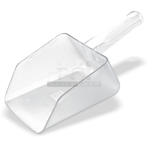 BRAND NEW! Carlisle Sparta Spectrum Series Commercial Clear Polycarbonate 32 Oz. Ice Scoops! 12 Per Box! Model: 433207! All One Money! - Image 1 of 5