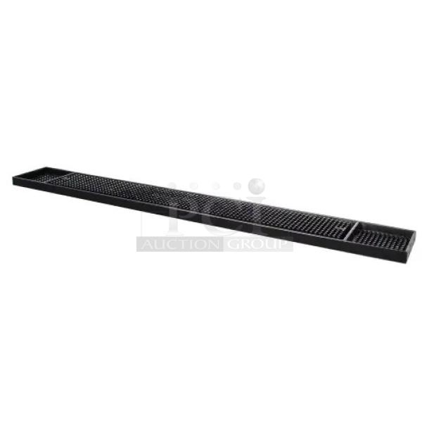 BRAND NEW! Update International Commercial Black 27" Rubber Bar/Bar Service Mat! 12 Per Box! Model: BM-27BK! 2X Your Bid! - Image 1 of 5