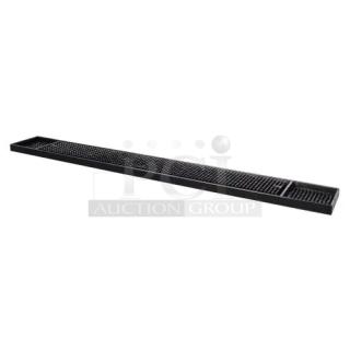 BRAND NEW! Update International Commercial Black 27" Rubber Bar/Bar Service Mat! 12 Per Box! Model: BM-27BK! 2X Your Bid!