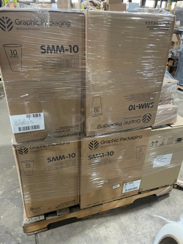 BRAND NEW! MIXED PALLET! Spring USA Commercial Stainless Steel 6 Qt. Vision Induction Buffet Server! With Lid! Model: 2474-6! With Spring USA Commercial Stainless Steel 3 Gal. Low-Volume Coffee Urn! Model: 2505-6/12A! With Graphic Packaging Commercial 10 Oz. Paper Hot Cups! Model: SMM-10! & More! ALL NEW IN THE BOX! 24X Your Bid! - Image 3 of 7