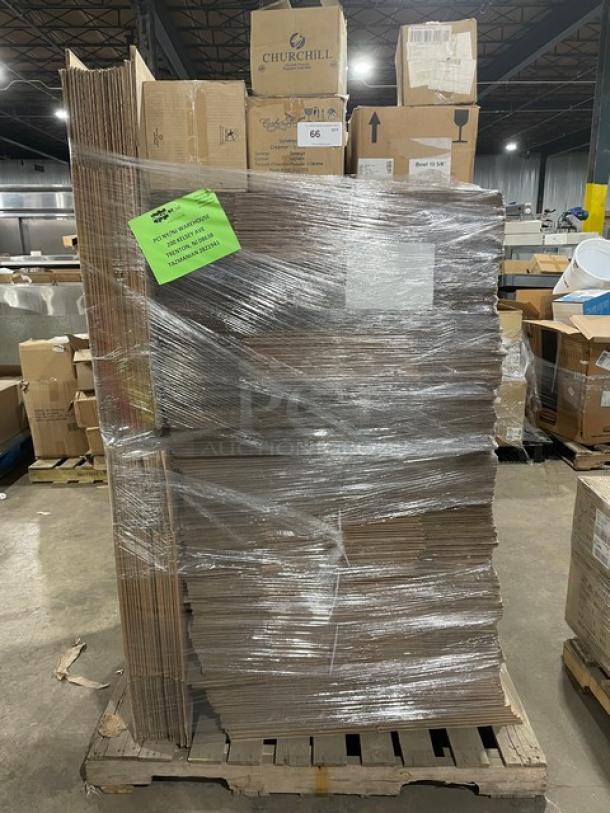 BRAND NEW! MIXED PALLET! Corby Hall Synergy Series Commercial 5.5 Oz. Creamers! Model: 901000705! With Corby Hall Synergy Series Commercial Porcelain White 9" Round Rim Soup Bowls! Model: 901000360! With Churchill China Commercial White 8" Oval Dinner Platters/Plates! With Bundles Of Cardboard Boxes! & More! ALL NEW IN THE BOX! 19X Your Bid! - Image 1 of 7