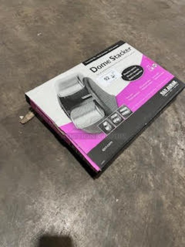 BRAND NEW! San Jamar Commercial Black Countertop Dome-Stacker Conversion Kit! Compatible With San Jamar Dome/Mini-Dome Condiment Dispensers! Model: BDSX100! 2X Your Bid! - Image 4 of 5