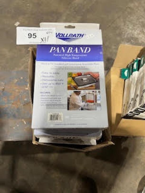 BRAND NEW! Vollrath Commercial Black Silicone Full-Size Hotel/Steamtable Pan Bands! Model: N-0001B! 11X Your Bid! - Image 2 of 5