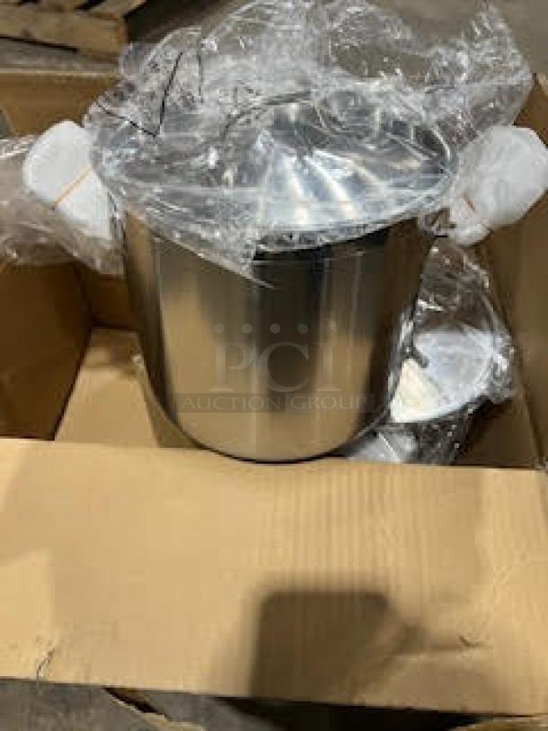 BRAND NEW! Vollrath Optio Series Commercial Stainless Steel 8 Qt. Stock Pot! With Cover! Model: 3501! 2X Your Bid! - Image 3 of 6