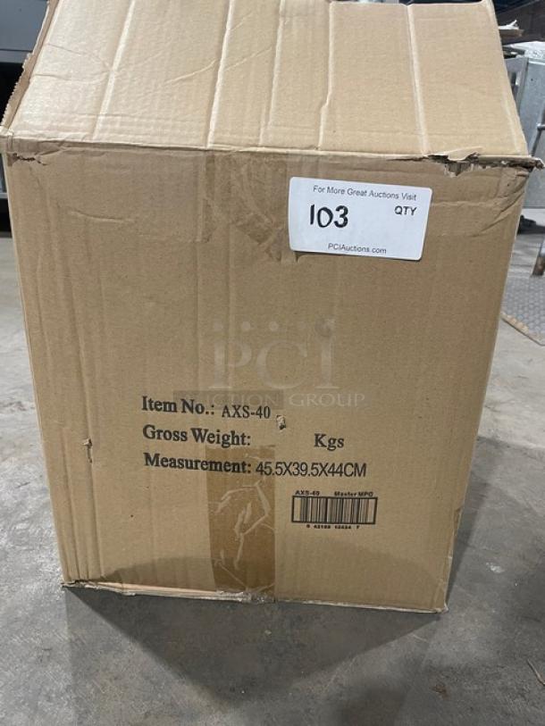 BRAND NEW! Winco Commercial Super Aluminum 40 Qt. Stock Pot! With Handles! Model: AXS-40! - Image 2 of 6