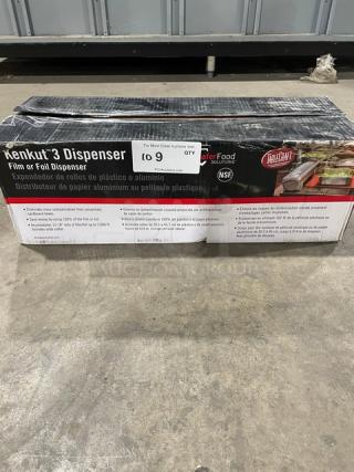 BRAND NEW! Tablecraft KenKut-3 Series Commercial Electric Powered Countertop Film/Foil Dispenser! Model: KK3!