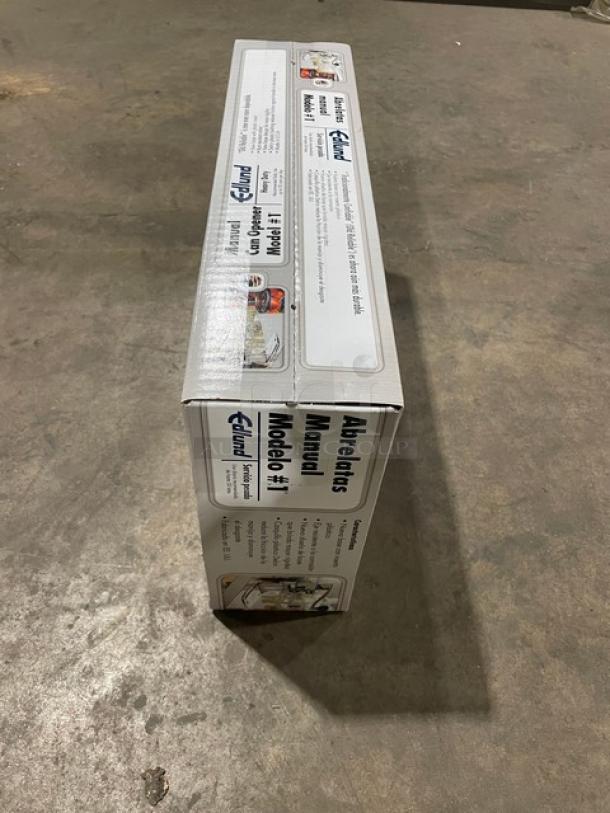 BRAND NEW! Edlund Commercial Old Reliable® Heavy Duty Manual Can Opener! With Plated Steel Base! Model: 11100! - Image 2 of 4