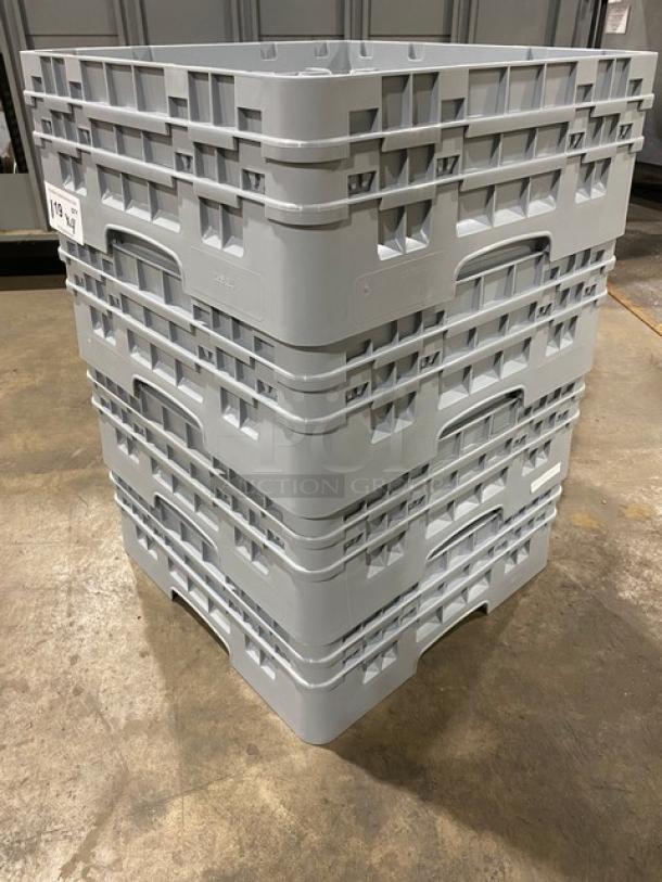 BRAND NEW! Cambro Camrack Series Commercial Soft Gray 25-Compartment Cup/Glass Rack! With Extenders! Model: 25S434151! 4X Your Bid! - Image 3 of 6