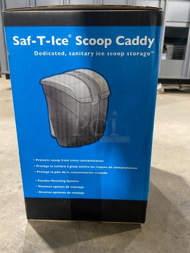 BRAND NEW! San Jamar Commercial Blue Saf-T-Ice Scoop Storage/Caddy! - Image 5 of 6