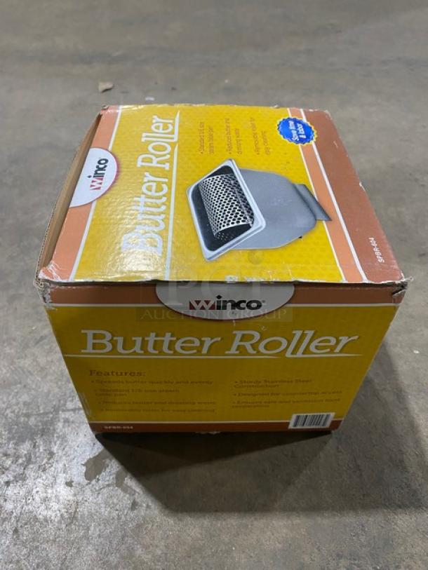 BRAND NEW! Winco Commercial Stainless Steel Butter Spreader/Roller! Model: SPBR-604! - Image 5 of 6