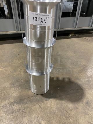 BRAND NEW! Commercial Aluminum 4 Qt. Measuring Cup! With Handle & Pour Lip! 3X Your Bid!