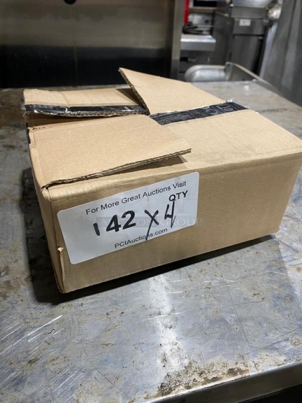 BRAND NEW! Jars Ceramics Tourron Collection Commercial Cherry Red/Brown Dessert Plates! 4 Per Box! Model: JA950753! 4X Your Bid! - Image 2 of 5