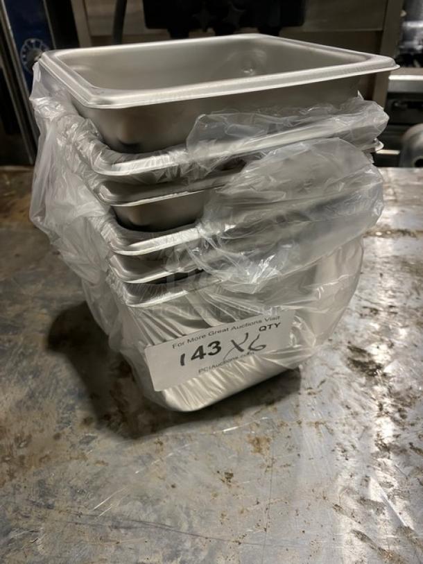 BRAND NEW! Commercial Stainless Steel Hotel/Steamtable Pans! 6X Your Bid! - Image 1 of 3