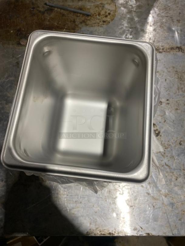 BRAND NEW! Commercial Stainless Steel Hotel/Steamtable Pans! 6X Your Bid! - Image 2 of 3