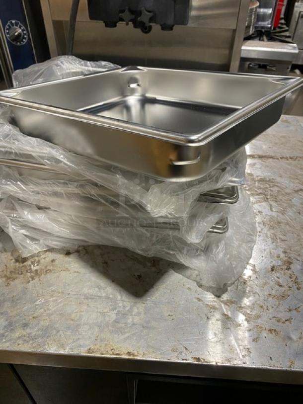 BRAND NEW! Commercial Stainless Steel Hotel/Steamtable Pans! 6X Your Bid! - Image 3 of 4
