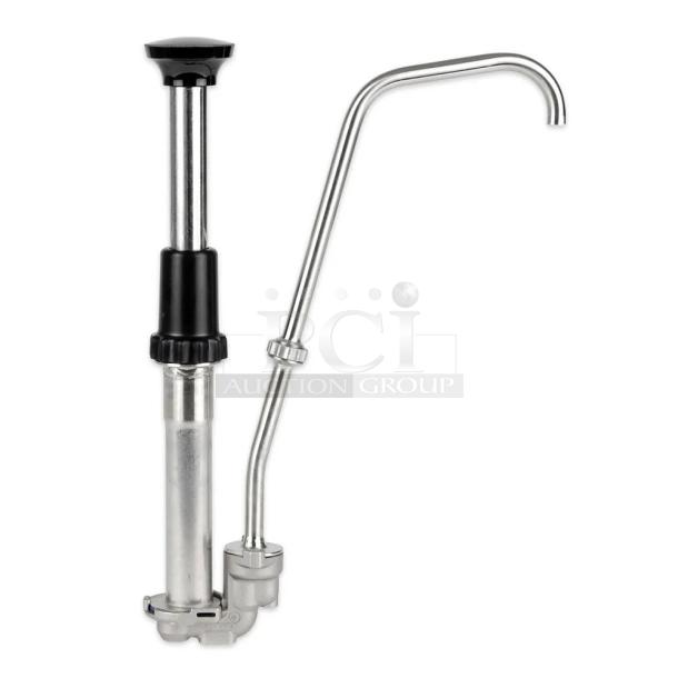 BRAND NEW! Server Commercial Stainless Steel Condiment Pump! For 6" Deep Hotel/Steamtable Pan! Model: 83400! - Image 1 of 4