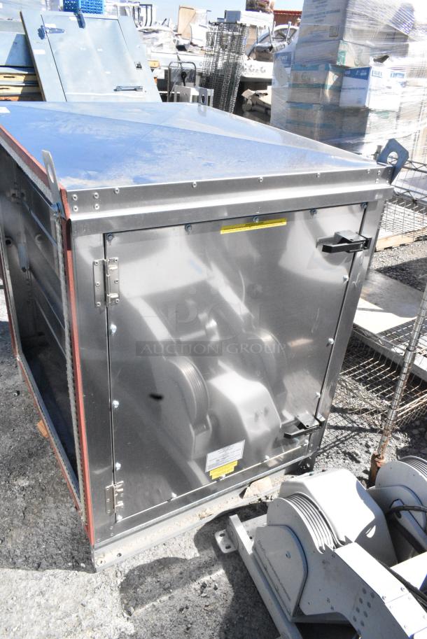BRAND NEW SCRATCH AND DENT! CaptiveAire PCU-HE-3 Stainless Steel Commercial Pollution Control Module - Image 5 of 6