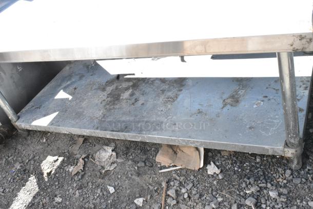 Regency 600ES3060G Stainless Steel Equipment Stand w/ Metal Under Shelf. - Image 3 of 5