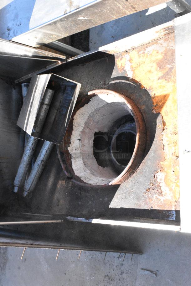 Stainless Steel Commercial Gas Powered Single Burner Wok Range. - Image 3 of 4