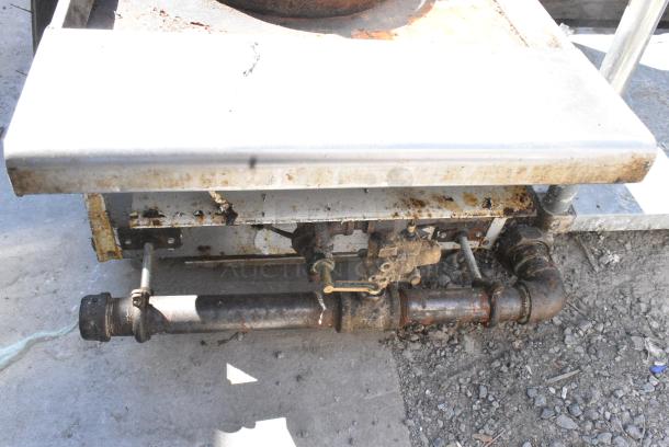 Stainless Steel Commercial Gas Powered Single Burner Wok Range. - Image 4 of 4