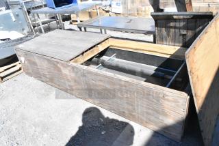 BRAND NEW IN CRATE! Trane WSHP-1 Metal Commercial Horizontal Rooftop Water Source Heat Pump.
