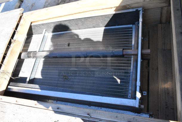 BRAND NEW IN CRATE! Trane WSHP-1 Metal Commercial Horizontal Rooftop Water Source Heat Pump. - Image 3 of 7