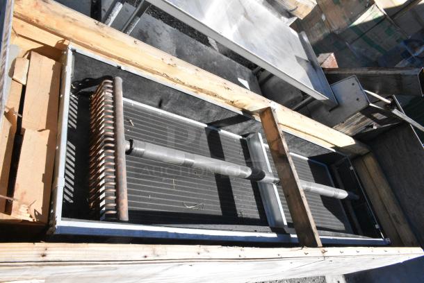 BRAND NEW IN CRATE! Trane WSHP-1 Metal Commercial Horizontal Rooftop Water Source Heat Pump. - Image 4 of 7