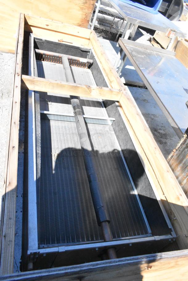 BRAND NEW IN CRATE! Trane WSHP-1 Metal Commercial Horizontal Rooftop Water Source Heat Pump. - Image 5 of 7