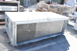 BRAND NEW SCRATCH AND DENT! Trane GEHE18031H3EB0BLD01110040000000000A Metal Commercial Heat Pump. 208 Volts, 3 Phase.