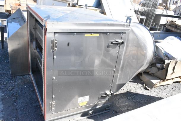 BRAND NEW SCRATCH AND DENT! CaptiveAire PCU-PF-3 Stainless Steel Commercial Pollution Control Module - Image 2 of 5