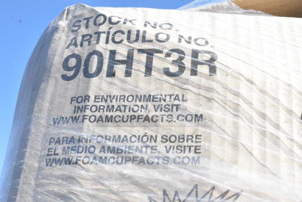 30 BRAND NEW SCRATCH AND DENT! Items Including 90HT3R Dart, 395PR09 EcoChoice No PFAS Added Bamboo / Bagasse Blend 9" Plate, 3941035XL Lavex Powder-Free Disposable Black Hybrid 3 Mil Thick Gloves - Extra Large - 1000/Case, 395TO993PF EcoChoice 9" x 9" x 3" No PFAS Added Natural Bagasse Blend 3-Compartment Take-Out Container - 200/Case, 394345L Noble NexGen Powder-Free Disposable Black Hybrid 3 Mil Thick Gloves - 1000/Case, 130BKFORKX Choice Black Extra Heavy Weight Polystyrene Plastic Fork - 1000/Case, 433TRAYT0608 EcoChoice 8" x 6" Molded Fiber / Pulp Rectangular Tray - 500/Case, 760PCC03W Choice 3 oz. White Unlined Paper Cold Cup - 5000/Case. 30 Times Your Bid! - Image 3 of 13