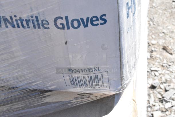 30 BRAND NEW SCRATCH AND DENT! Items Including 90HT3R Dart, 395PR09 EcoChoice No PFAS Added Bamboo / Bagasse Blend 9" Plate, 3941035XL Lavex Powder-Free Disposable Black Hybrid 3 Mil Thick Gloves - Extra Large - 1000/Case, 395TO993PF EcoChoice 9" x 9" x 3" No PFAS Added Natural Bagasse Blend 3-Compartment Take-Out Container - 200/Case, 394345L Noble NexGen Powder-Free Disposable Black Hybrid 3 Mil Thick Gloves - 1000/Case, 130BKFORKX Choice Black Extra Heavy Weight Polystyrene Plastic Fork - 1000/Case, 433TRAYT0608 EcoChoice 8" x 6" Molded Fiber / Pulp Rectangular Tray - 500/Case, 760PCC03W Choice 3 oz. White Unlined Paper Cold Cup - 5000/Case. 30 Times Your Bid! - Image 7 of 13