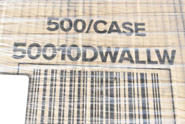 34 BRAND NEW SCRATCH AND DENT! Items Including 760SOUP6WB Choice 3 oz. White Poly Paper Cold Cup - 5000/Case, 50010DWALLW Choice 10 oz. White Smooth Double Wall Paper Hot Cup - 500/Case, 966TALLFLDN Choice Kraft Natural Tall-Fold 6" x 13" Dispenser Napkin - 8000/Case, 394365L GLOVE VINYL PFREE LG 1M, Dart C53PST1 ClearSeal Hinged Lid Plastic Container 5 3/8" x 5 1/4" x 2 5/8" - 500/Case, 127P2B Choice Black Plastic Souffle Cup / Portion Cup - 2 oz. - 2500/Case. 34 Times Your Bid! - Image 5 of 13