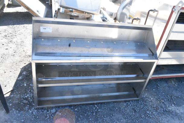Stainless Steel Counter w/ 2 Under Shelves. - Image 1 of 4