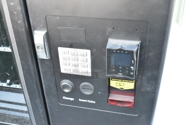BRAND NEW SCRATCH AND DENT! KoolMore KM-VMNT-50-BR Metal Snack Vending Machine. Door Is Locked. 110 Volts, 1 Phase. Tested and Powers On But Does Not Get Cold - Image 5 of 9