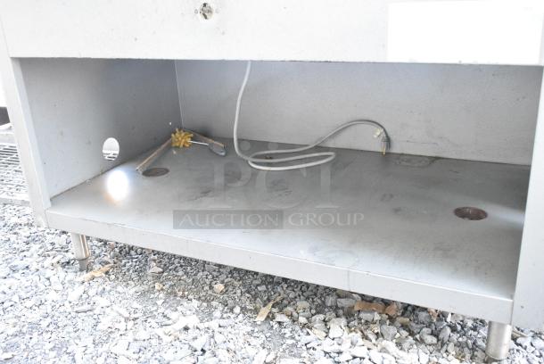 Duke Stainless Steel Counter w/ Steam Well. - Image 3 of 5