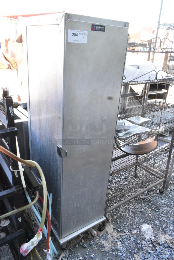Lockwood Metal Commercial Enclosed Pan Rack w/ 13 Baking Pans. - Image 2 of 5