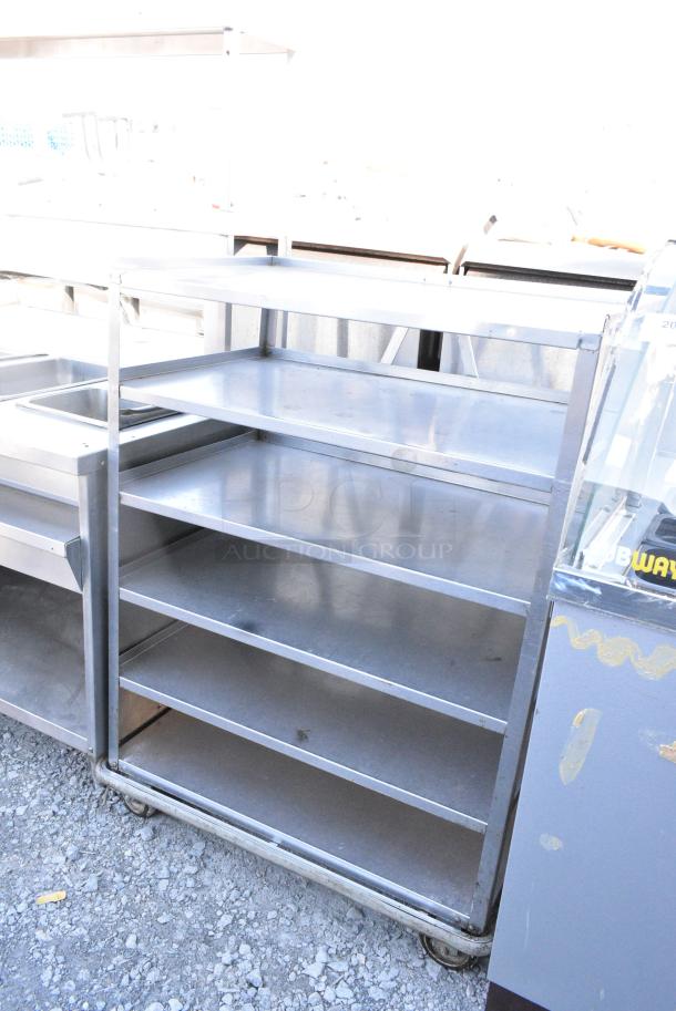 Lakeside Metal 6 Tier Cart on Commercial Casters. - Image 2 of 7