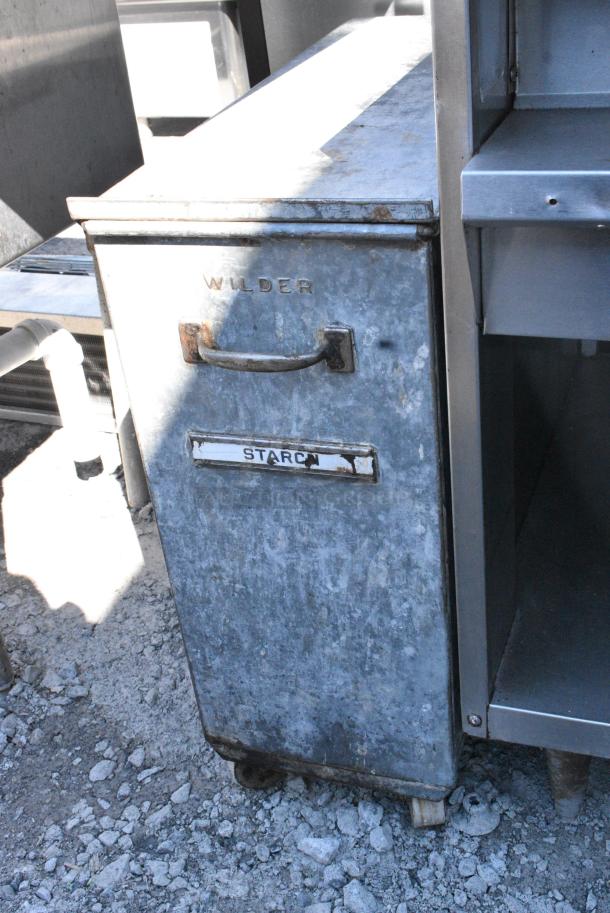 Metal Commercial Ingredient Bin on Commercial Casters - Image 4 of 6
