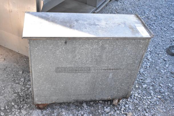 Metal Commercial Ingredient Bin on Commercial Casters - Image 6 of 6