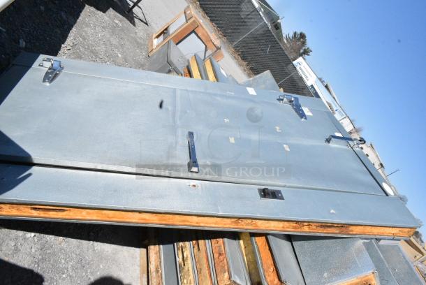 8'x6'x7' Norlake SELF CONTAINED Walk In Cooler Box w/ Floor, Compressor and Condenser. - Image 6 of 10