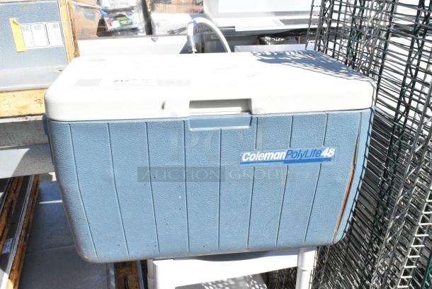 Coleman Poly Portable Cooler. - Image 1 of 4