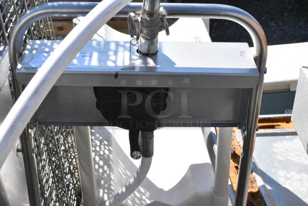 MirOil 55HD 55 lb. Hand-Operated Portable Fryer Oil Filter Machine with 1-Way Pump 58155HD - Image 5 of 8