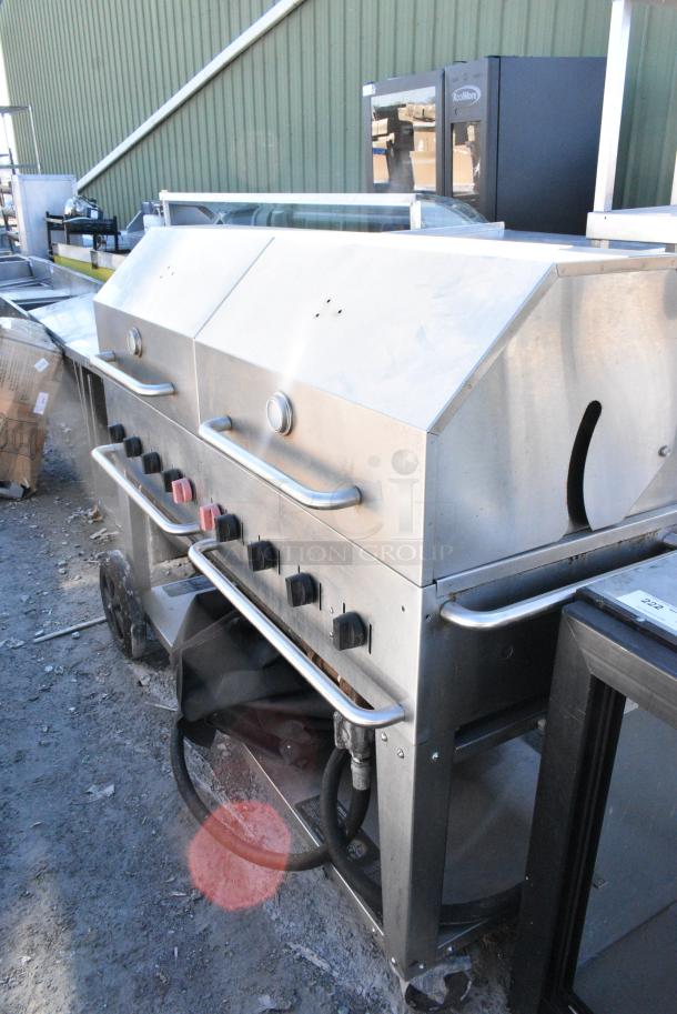 Crown Verity MCB-60 Metal Natural Gas Powered Portable Grill. - Image 2 of 8