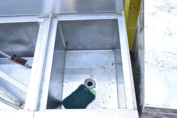 Krowne Stainless Steel Drain Board w/ Ice Bin, Cold Plate, Extra Bay and Speedwell. - Image 3 of 7