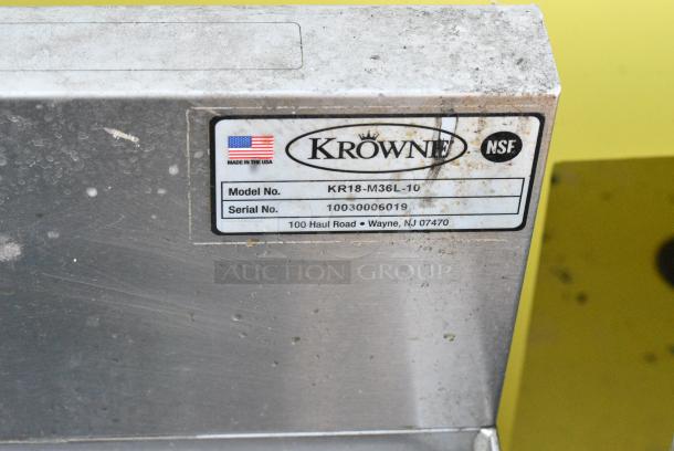 Krowne Stainless Steel Drain Board w/ Ice Bin, Cold Plate, Extra Bay and Speedwell. - Image 7 of 7