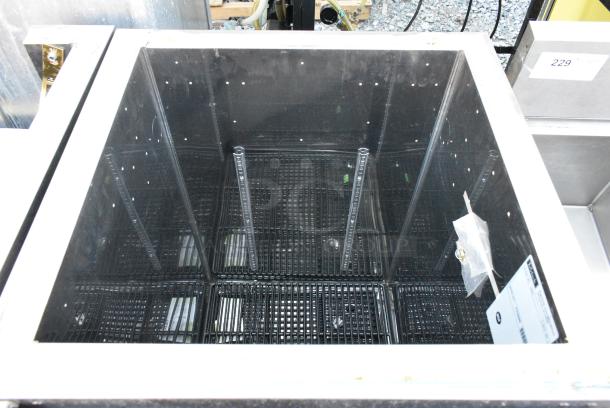 Perlick DB24 Stainless Steel Single Door Dry Storage Cabinet. No Top. - Image 3 of 6