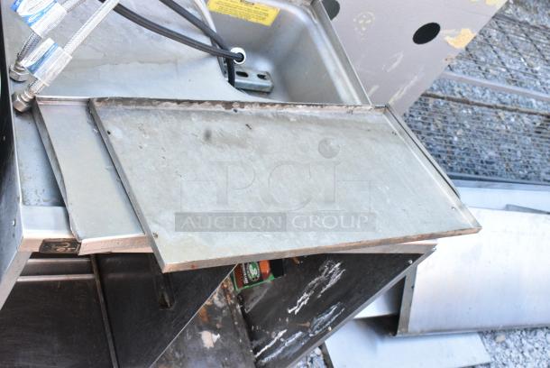 Perlick Stainless Steel Counter w/ Sink Bay, Faucet and Handles. - Image 3 of 9