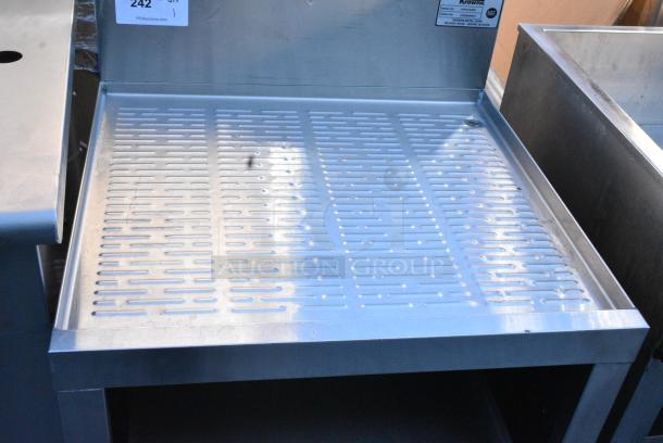 Krowne KR18-GSB3 Stainless Steel Drain Board w/ 2 Under Shelves. - Image 2 of 4